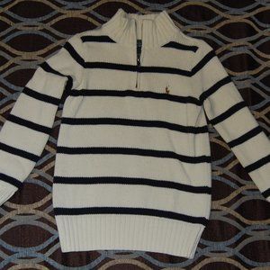 Boy's Polo Pullover Sweater